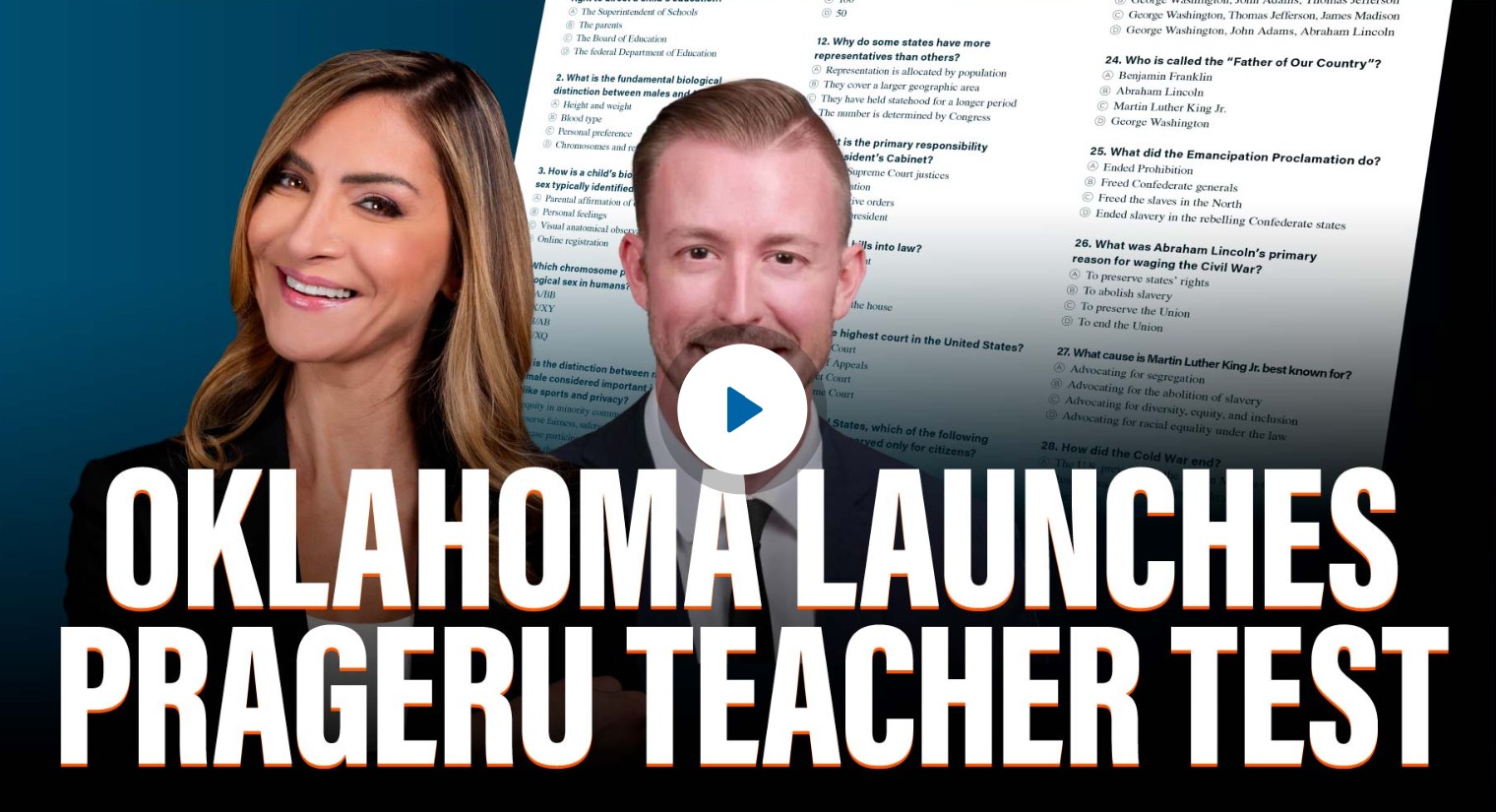 Should teachers be expected to pass this basic civics test?