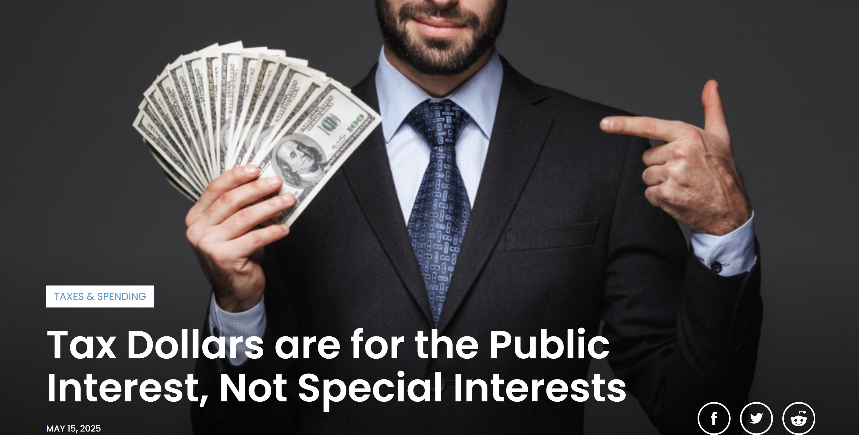 Your Tax Dollars are Being Used to Hire Lobbyists to Often Lobby Against the Tax Payer