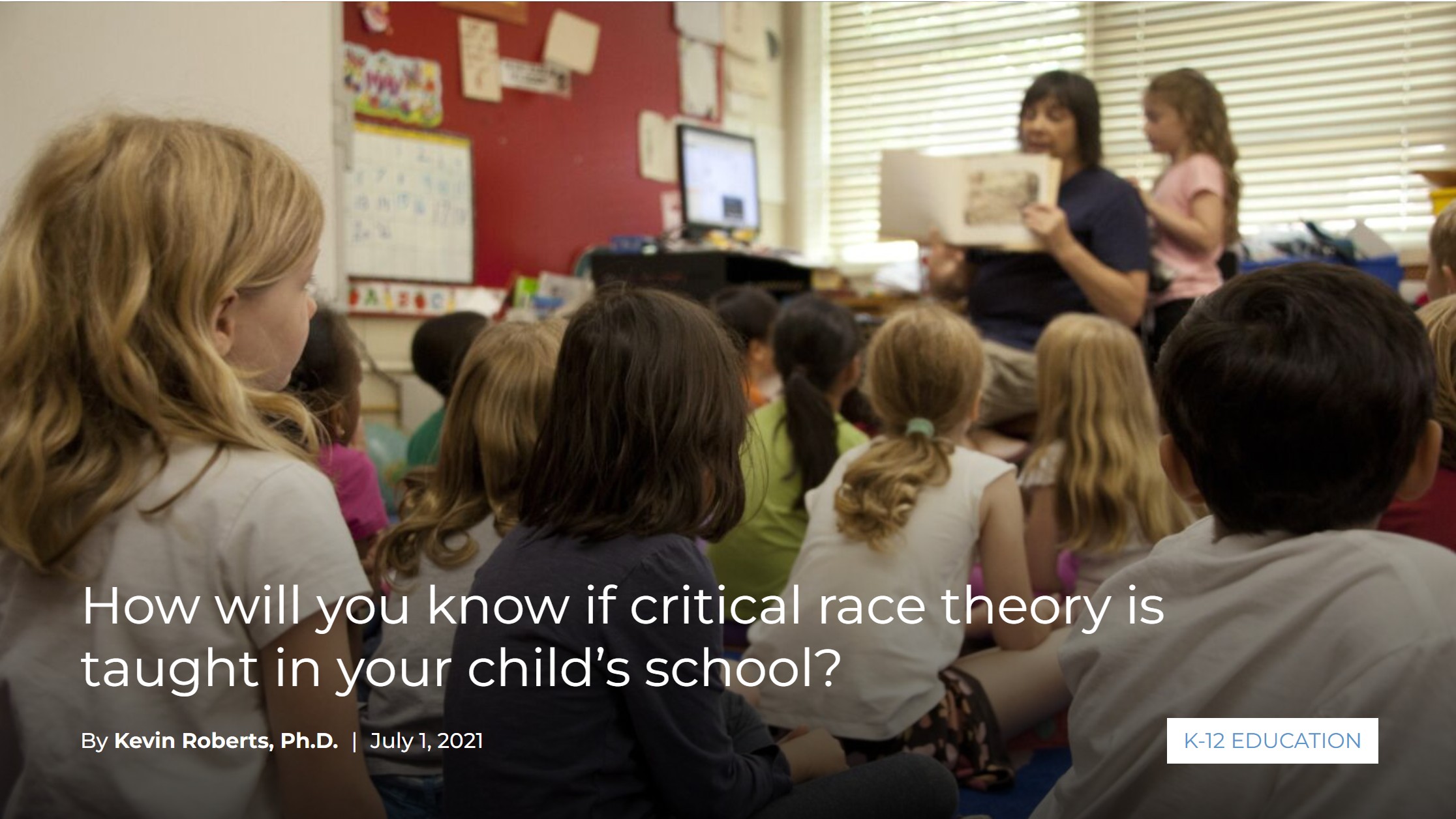 Political agendas have no place in the classroom
