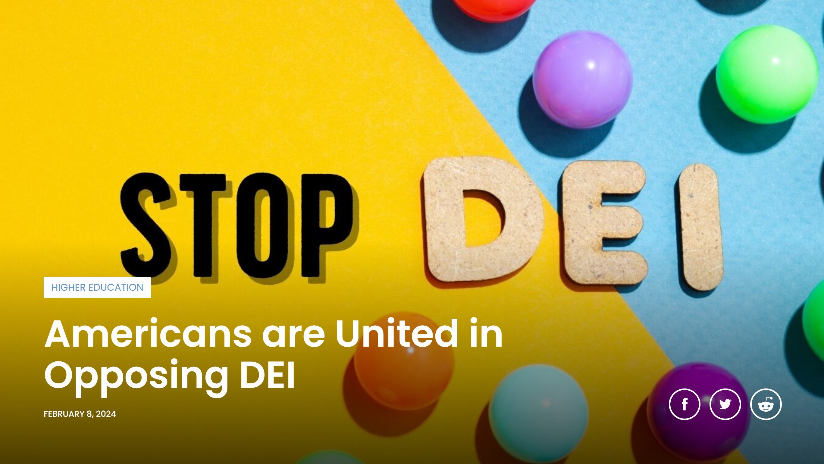 Americans are United in Opposing DEI