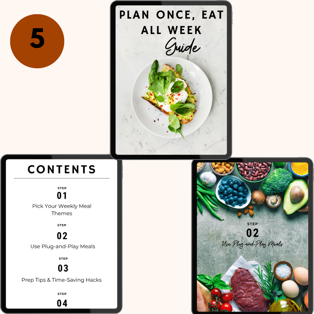 Plan once eat all week guide