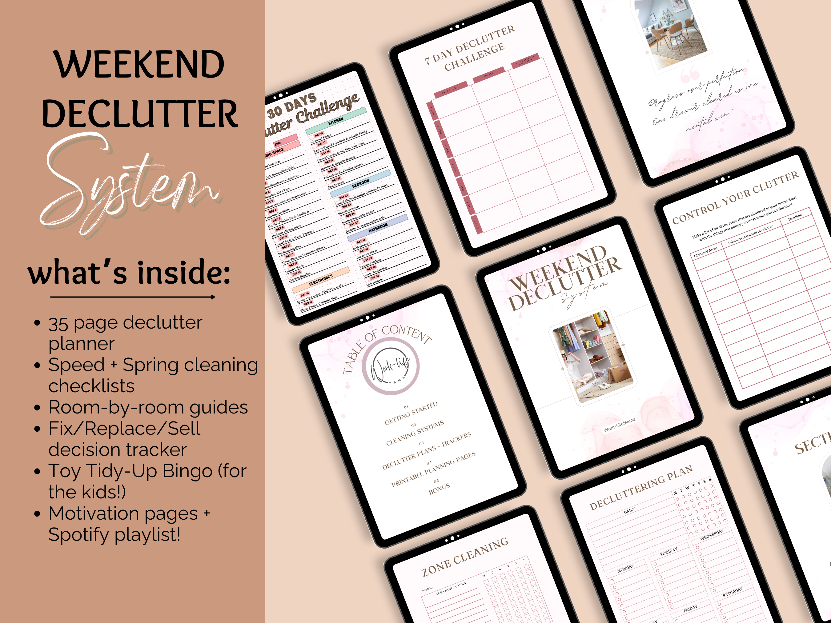 Declutter System Cover