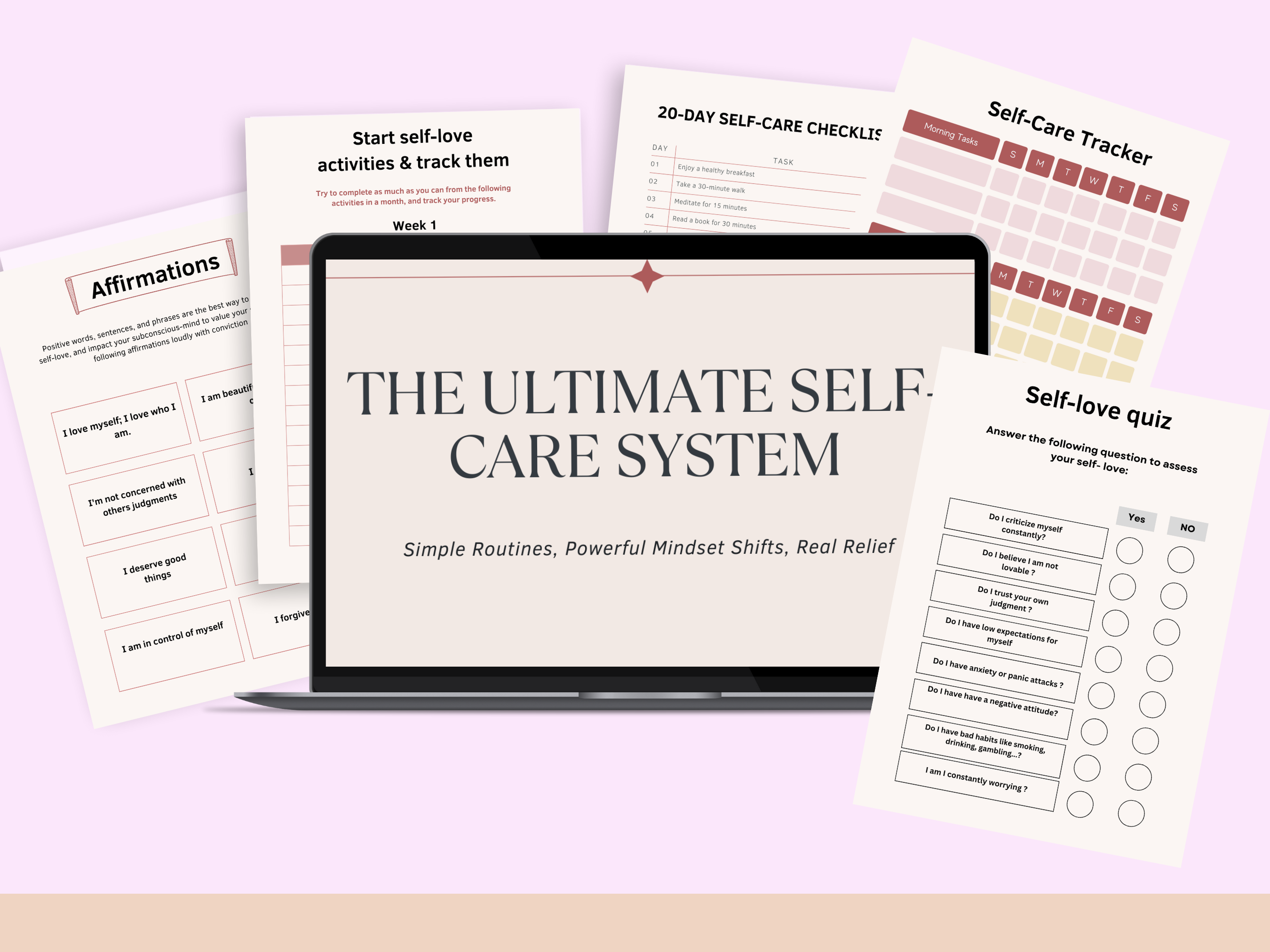 Self-Care Planner