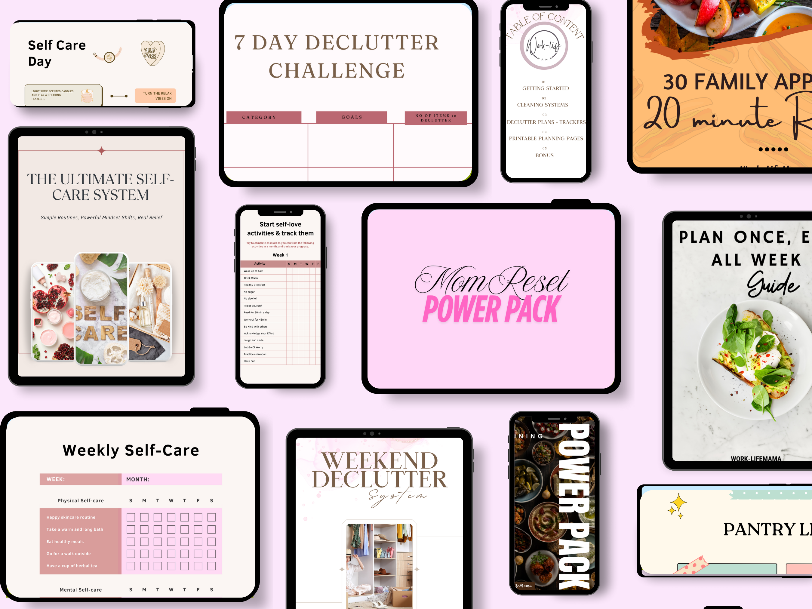 Work-Life Mama Mom Reset Power Pack