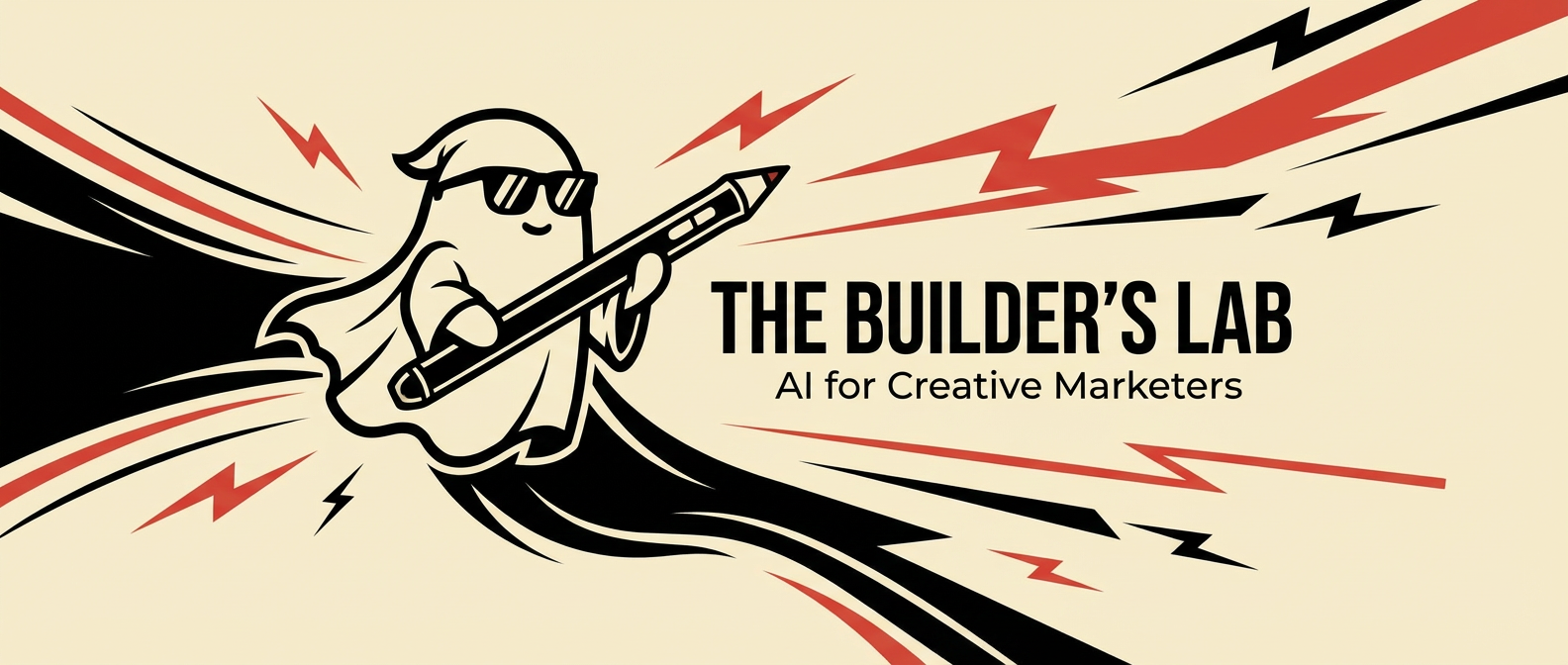 The Builders Lab - Soviet Propaganda Style Header