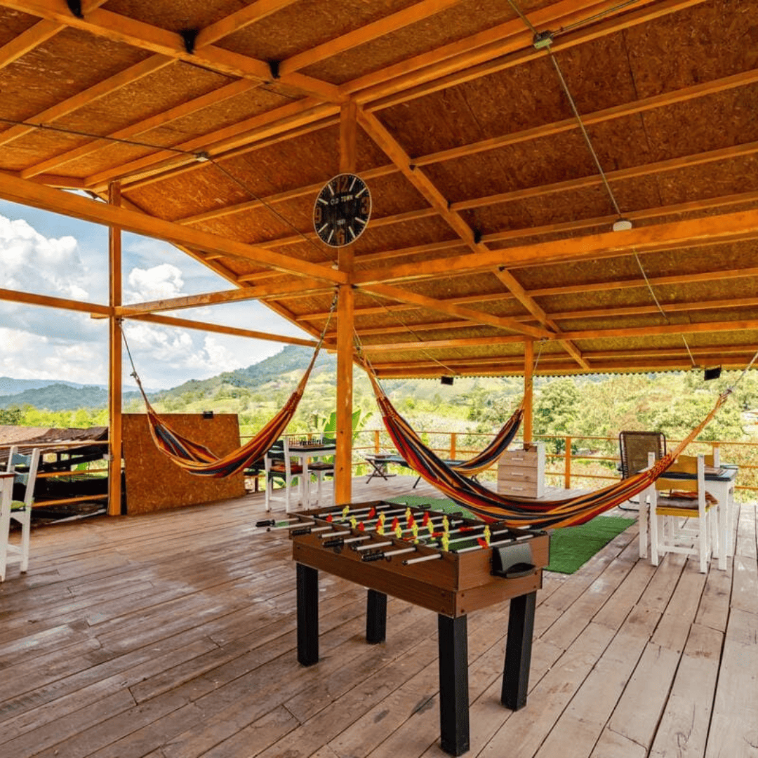 Zonas de juego en el ecohotel el jardín de mis amores