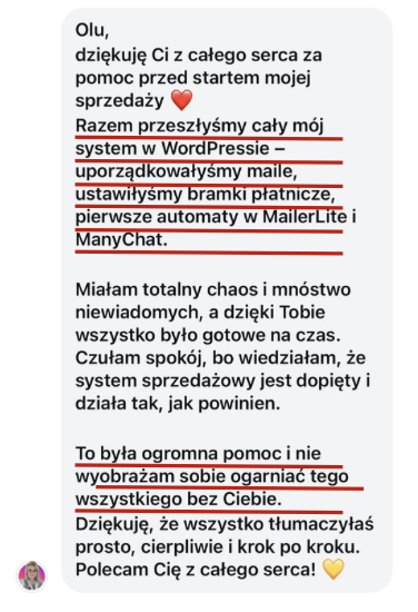Opinia klientki (1)