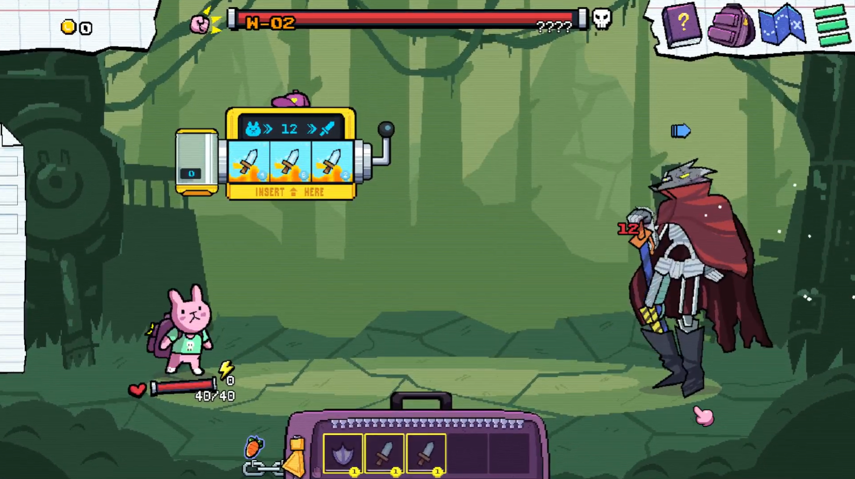 A rabbit faces off a deadly foe; the mighty cyborg wolf.