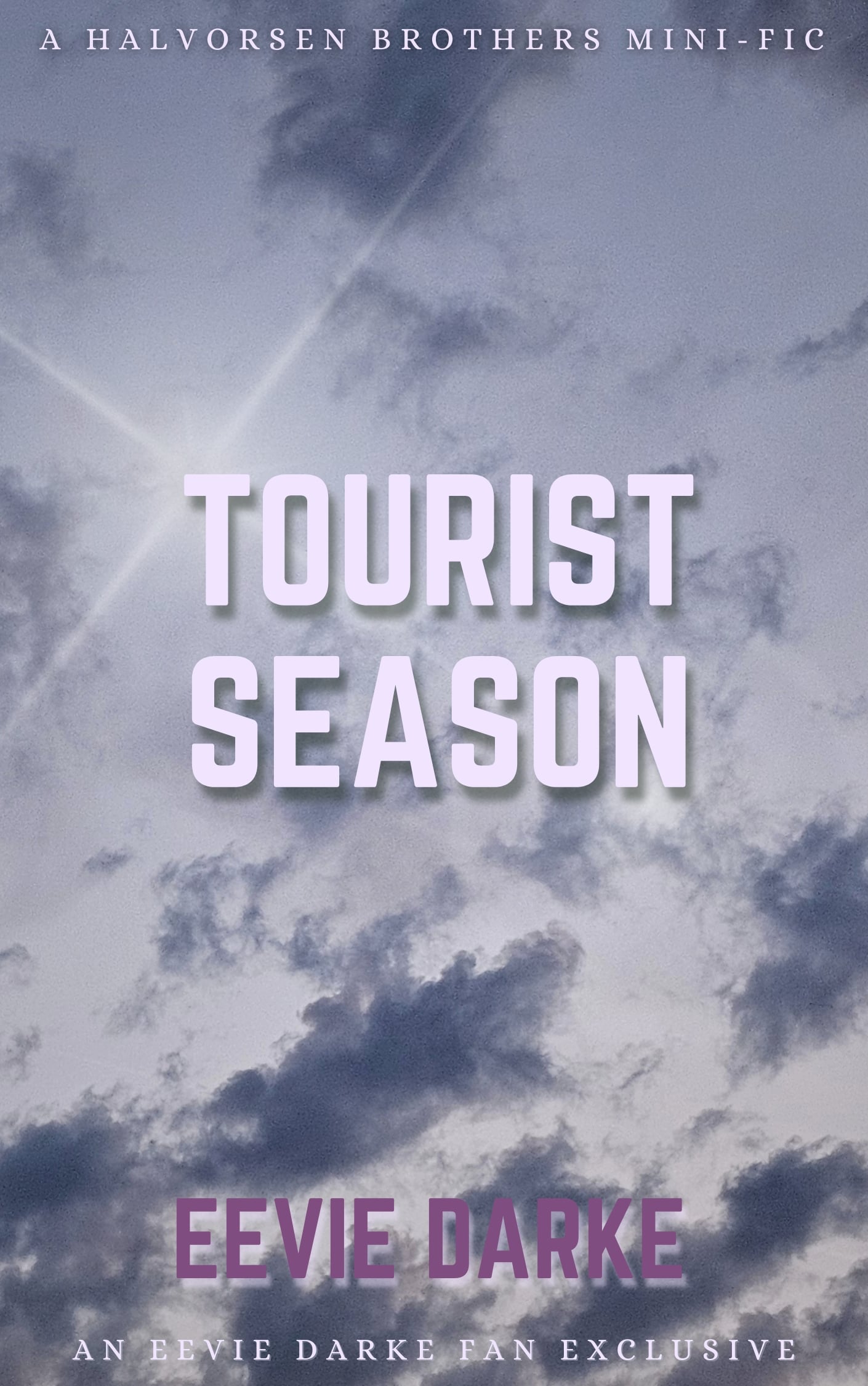 Tourist Season by Eevie Darke, image of firehouse station door in background