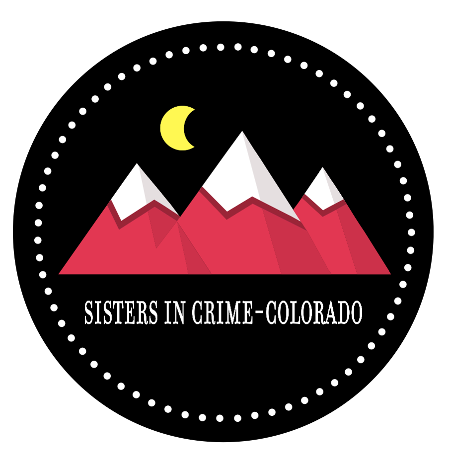 Logo showing a yellow half-moon in a black starry night sky over red and white Colorado Rocky Mountains.