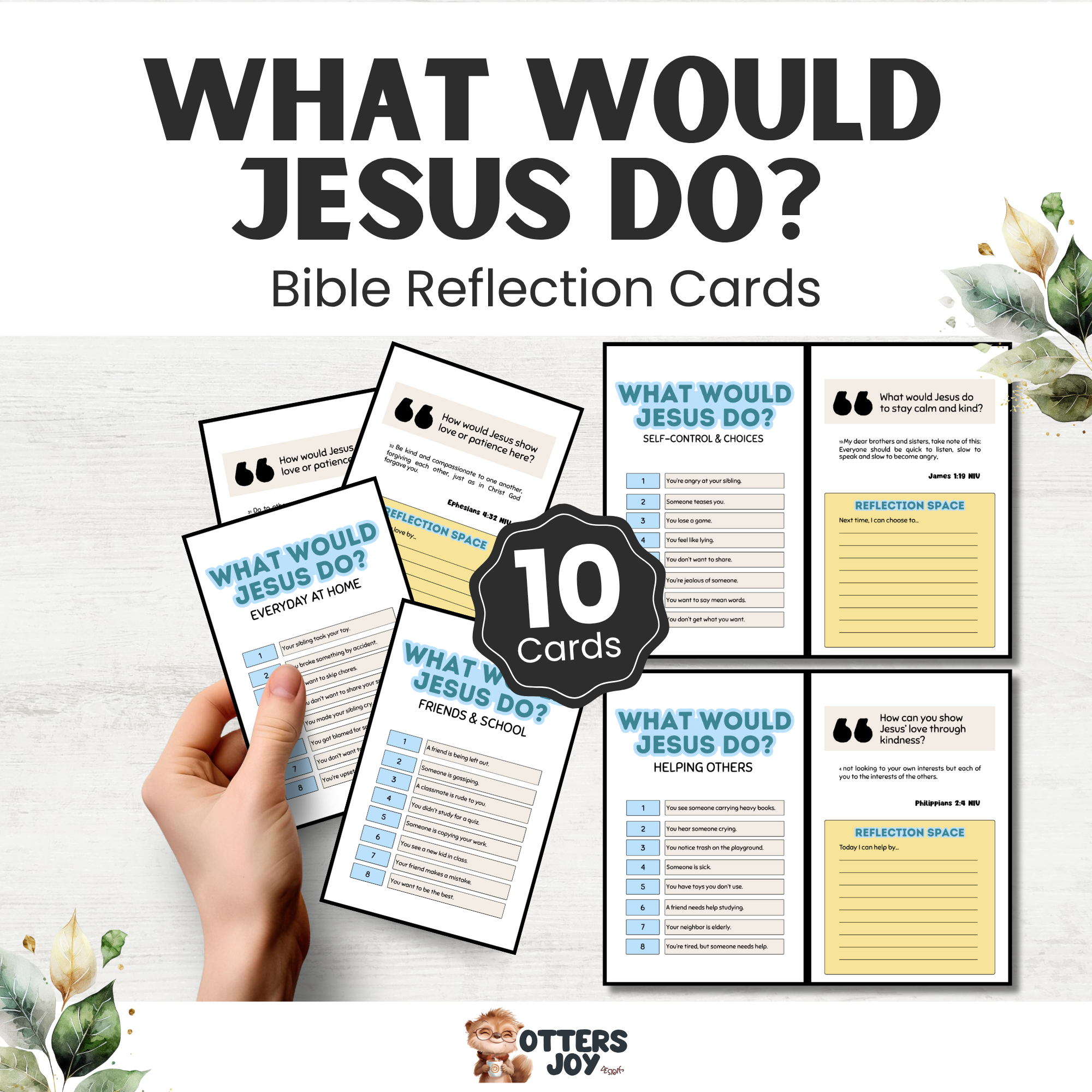 What Would Jesus Do? Reflection Cards