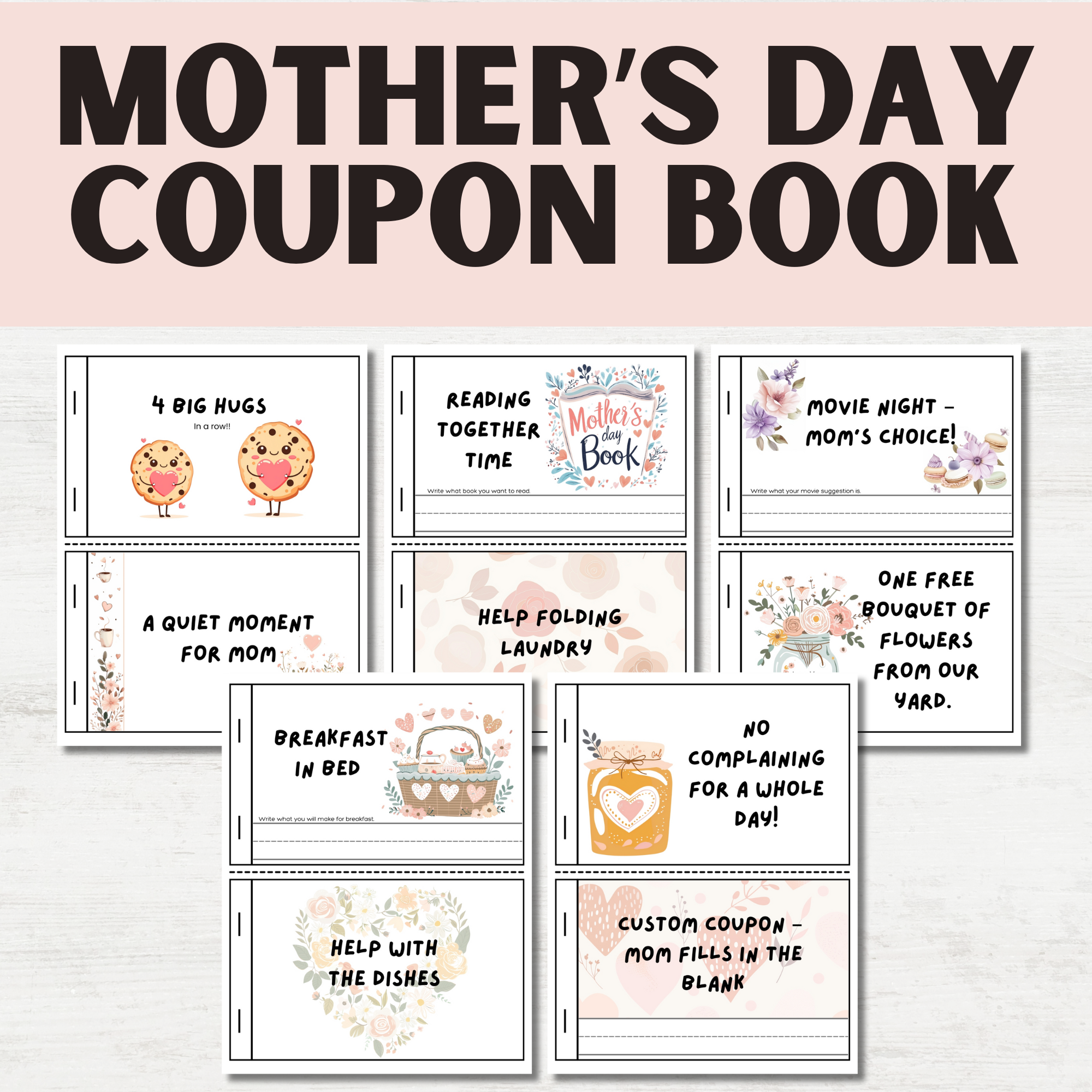 Coupon Book for New Mom