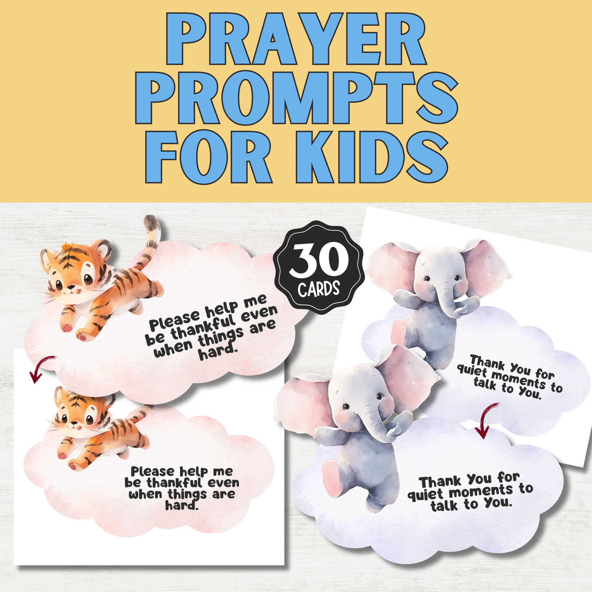 Prayer Prompts for Kids