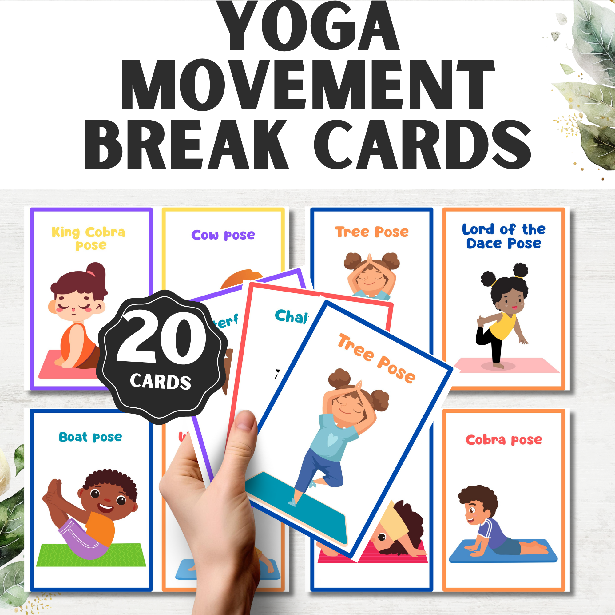 Yoga Movement Therapy Cards