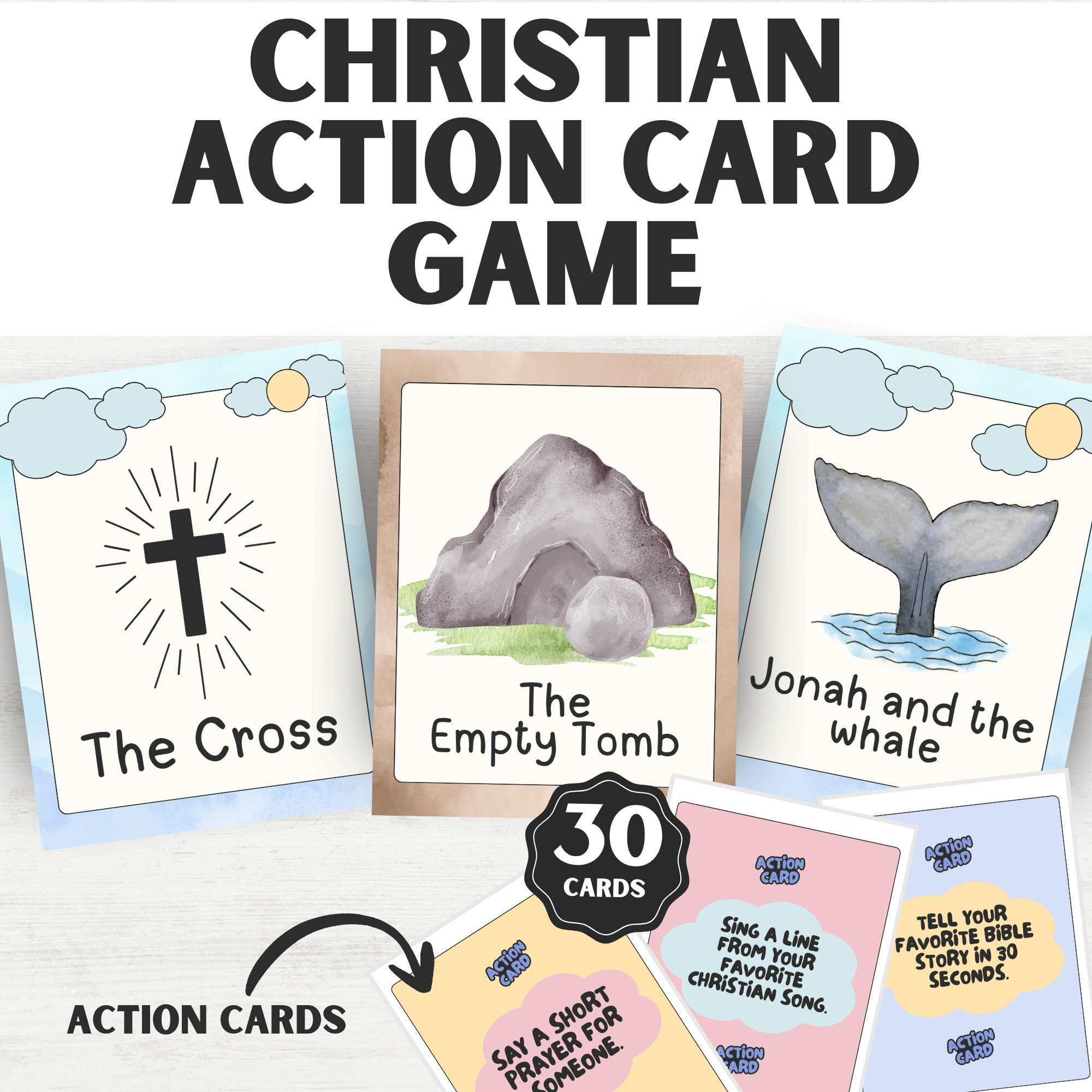 Christian Game Card