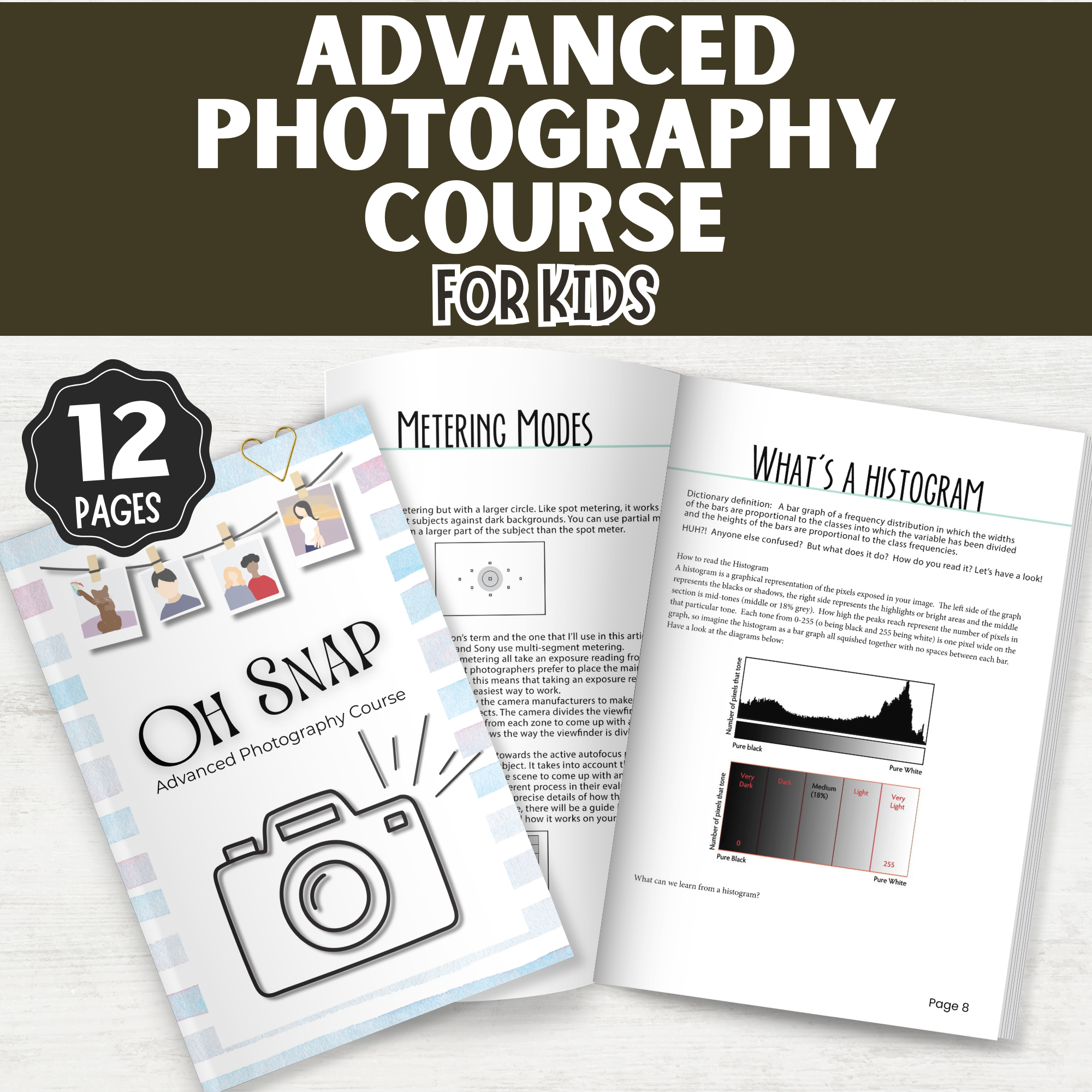Advanced Photography Course for Kids