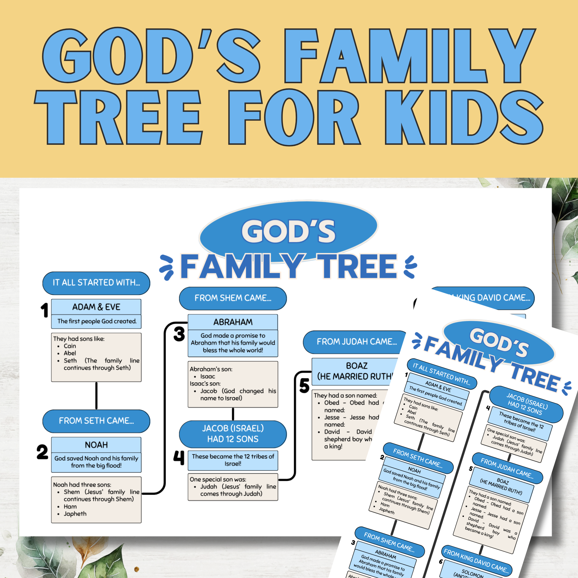 God's Family Tree for Kids