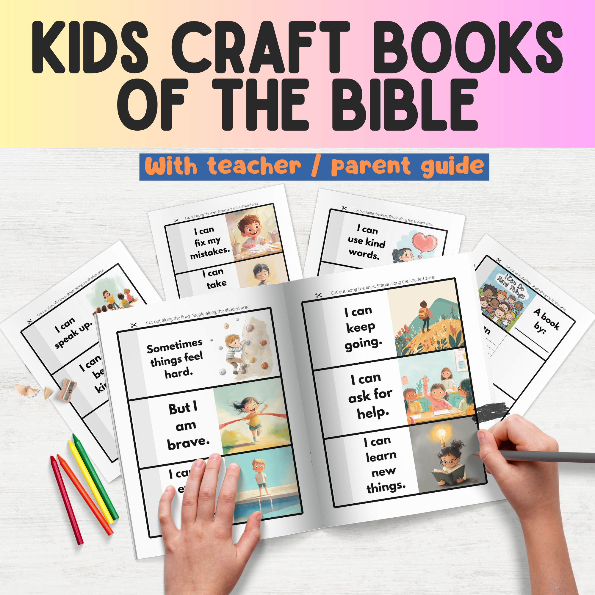 I Can Do All Things Kid Craft Book