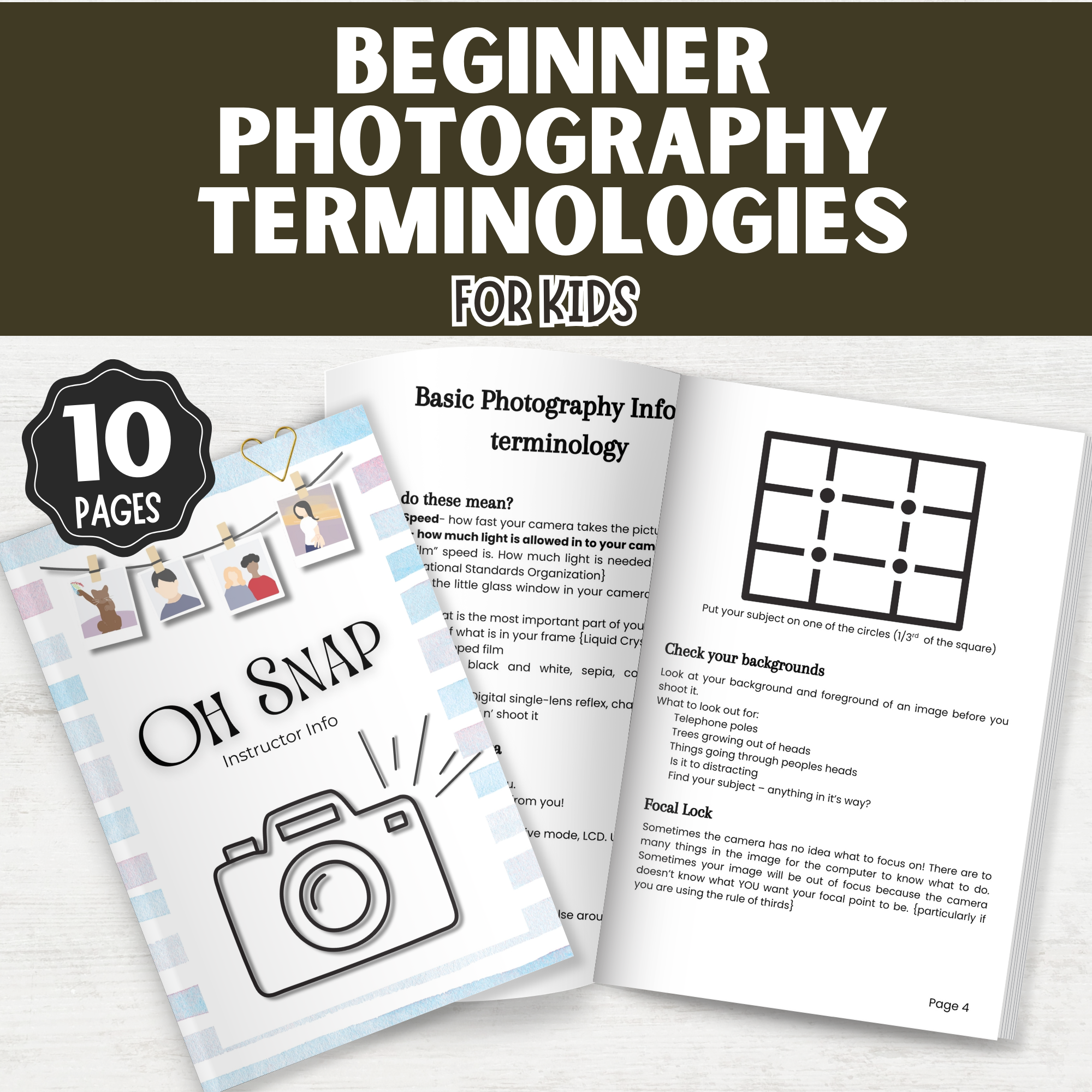 Beginner Photography Terminologies