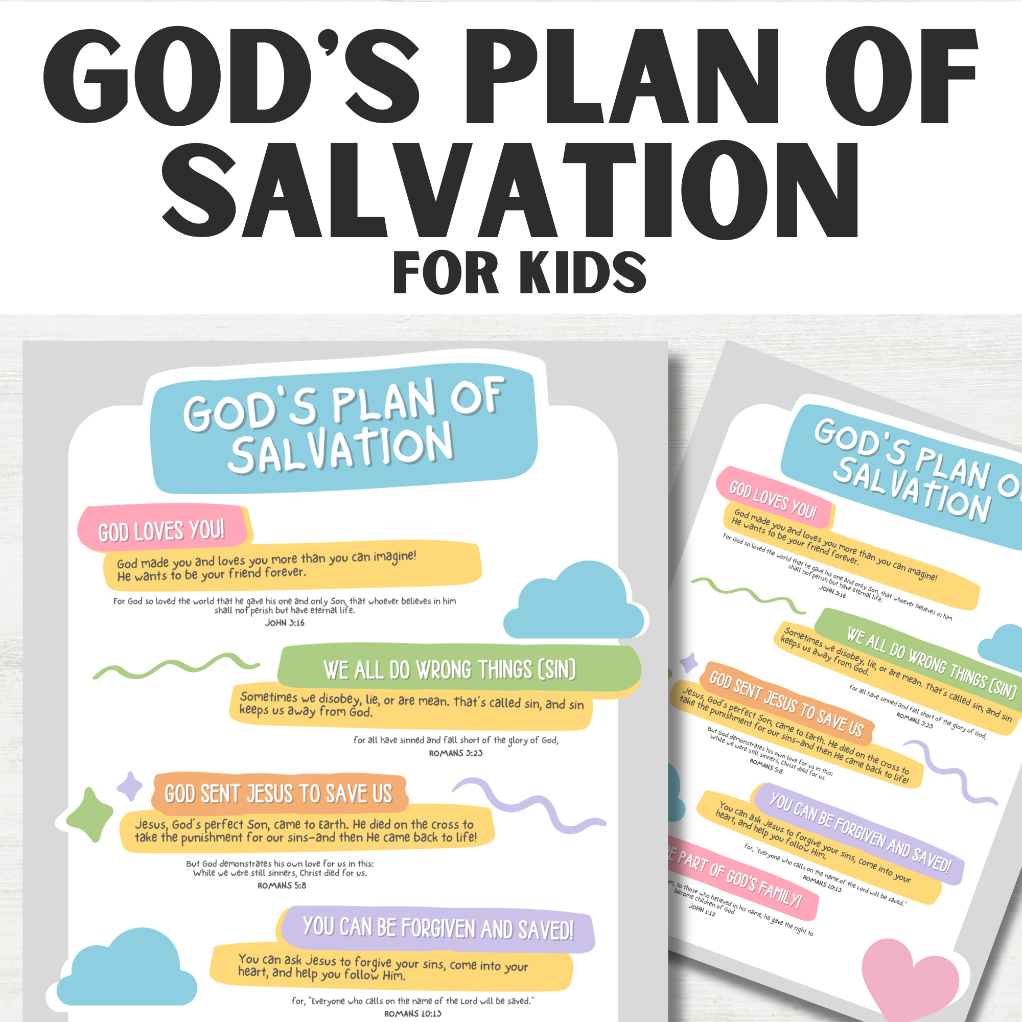 God's Plan of Salvation for Kids
