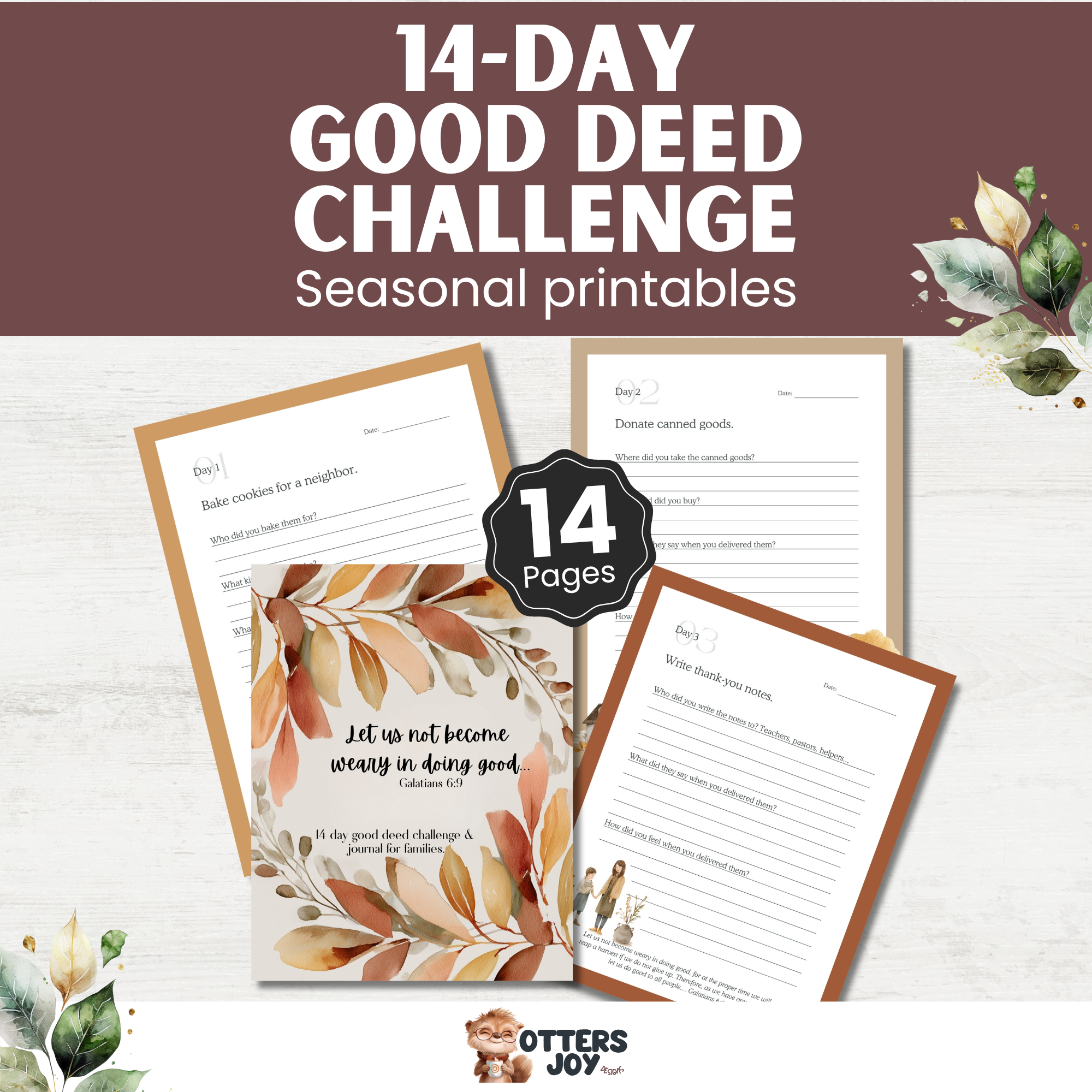 14-Day Good Deed Challenge for Families