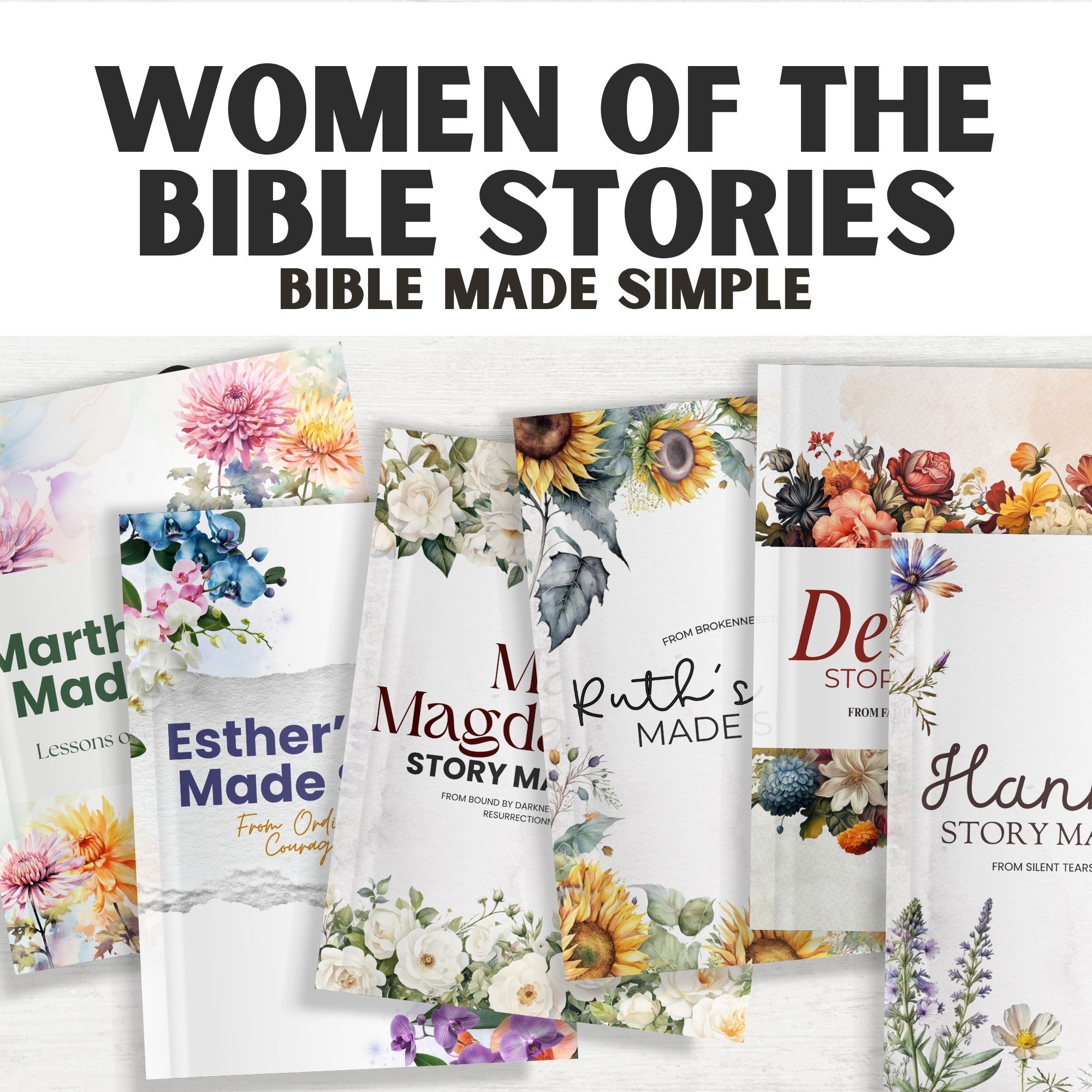 Women of the Bible Stories BUNDLE