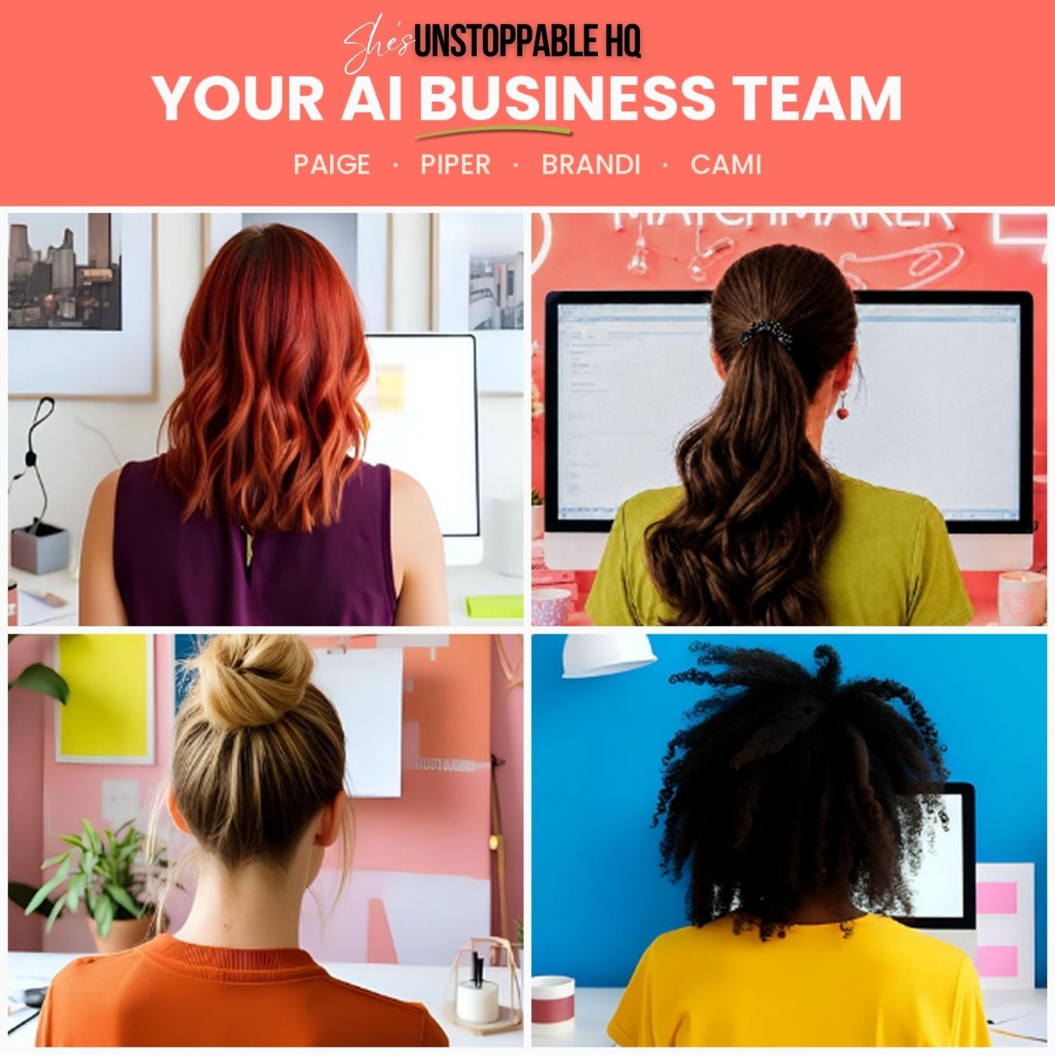 She’s Unstoppable HQ AI Team for Coaches