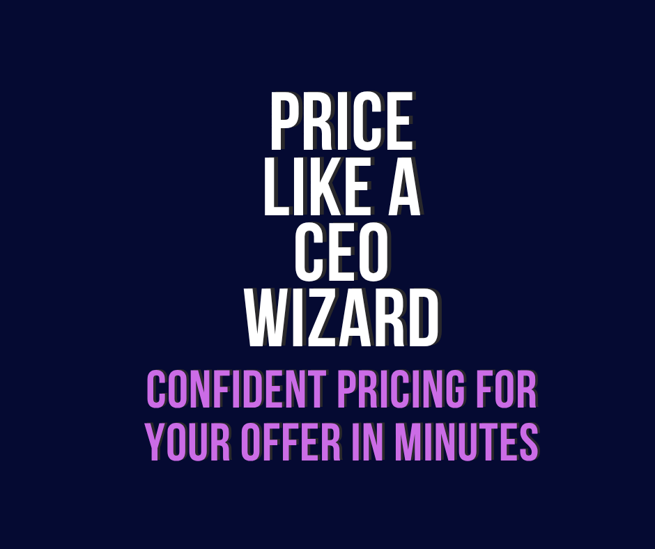 Price Like A CEO Wizard