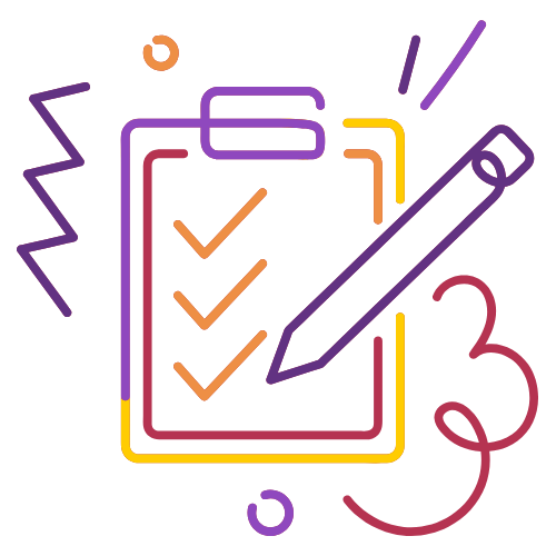 Graphic: Pencil and check list