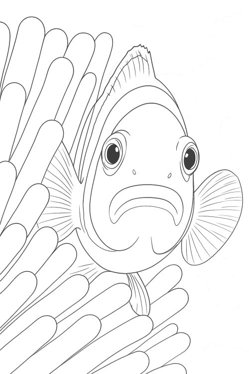 Sea Creatures Coloring Book Example