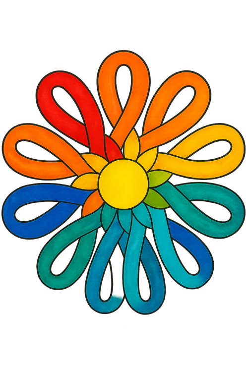 Just Simple Mandalas Coloring Book Example