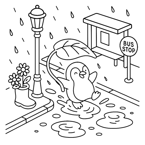 Cute and Epic Coloring Book interior