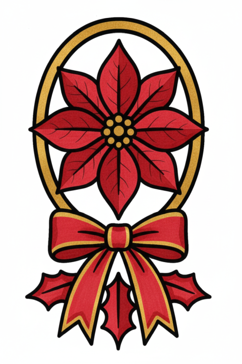 Christmas Luxury Duo Two Tones Coloring Book Example