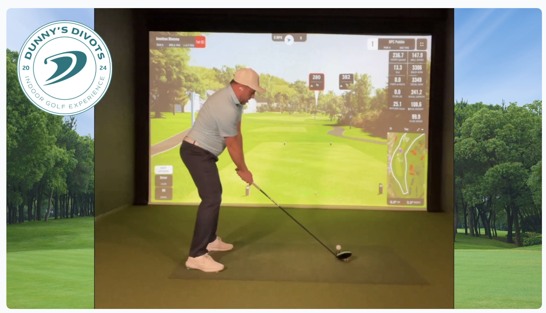 Golf Simulator Lesson