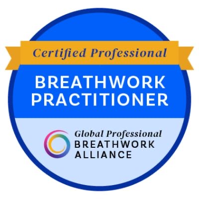 Breathwork practitioner - Global Professional breathwork alliance