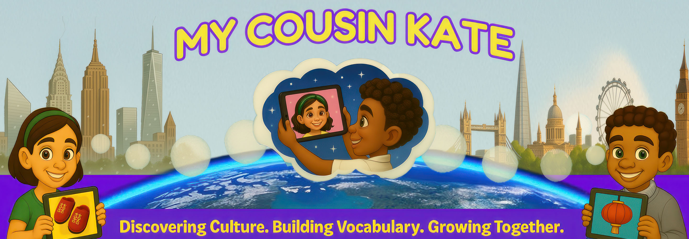 My Cousin Kate website banner 