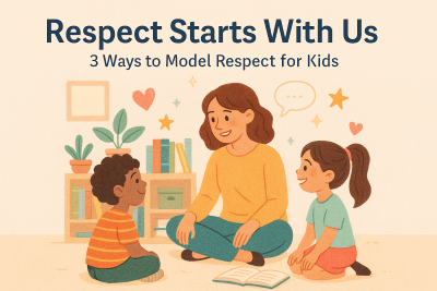 Respect Starts With Us: 3 Ways to Model Respect for Kids