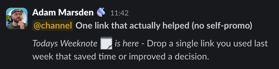 community question