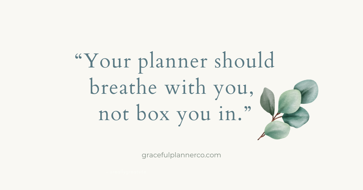 How to Make Your Planner Work With You, Not Against You