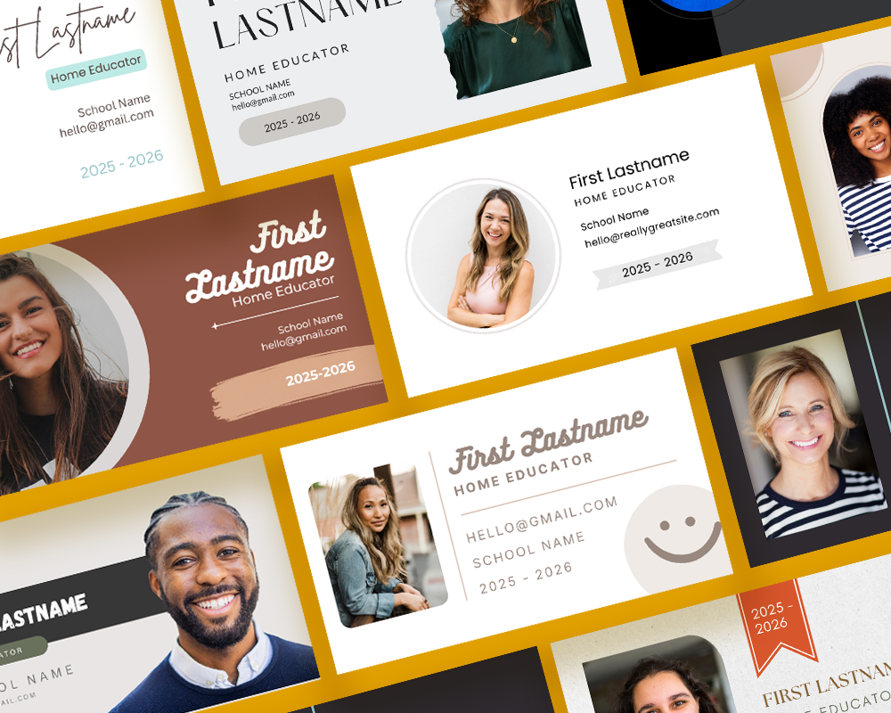 Free Homeschool Teacher ID Templates Free homeschool teacher id templates