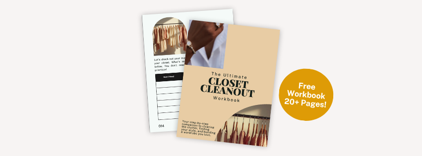 Free closet cleanout workbook