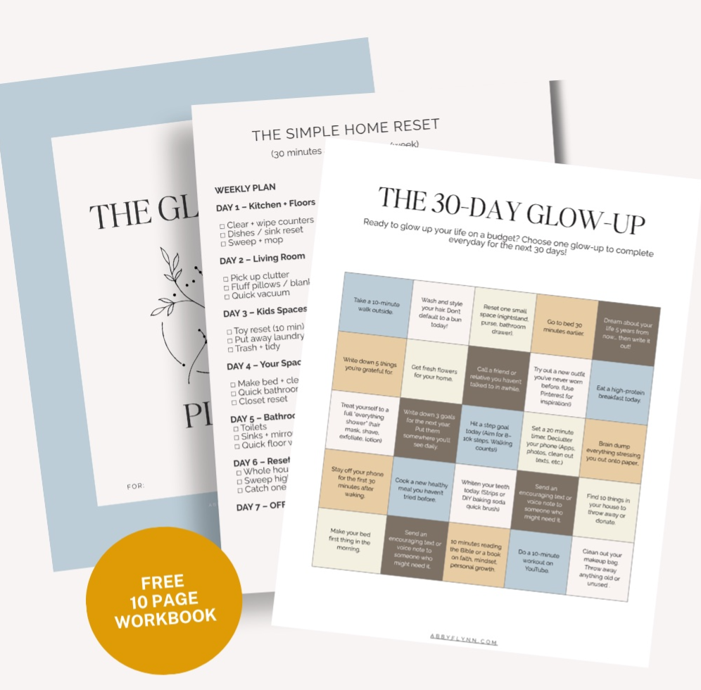 30 Day Glow Up Plan