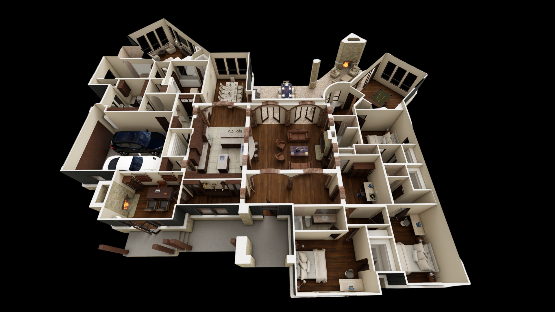 3D floorplan