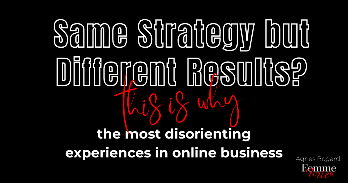 Why Your Business Strategy Isn't Working and how to Choose What Works
