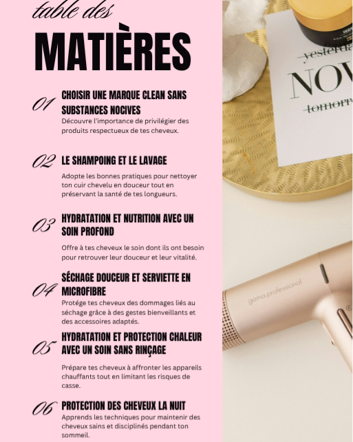 Sommaire du guide Wild Hair Therapy – les 6 étapes clés de la routine capillaire 6 étapes essentielles pour prendre soin de ses cheveux naturellement