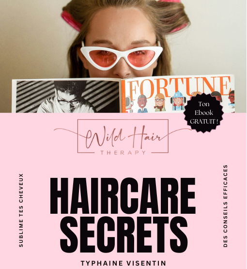 Couverture de l’e-book Haircare Secrets – routine capillaire simple et efficace