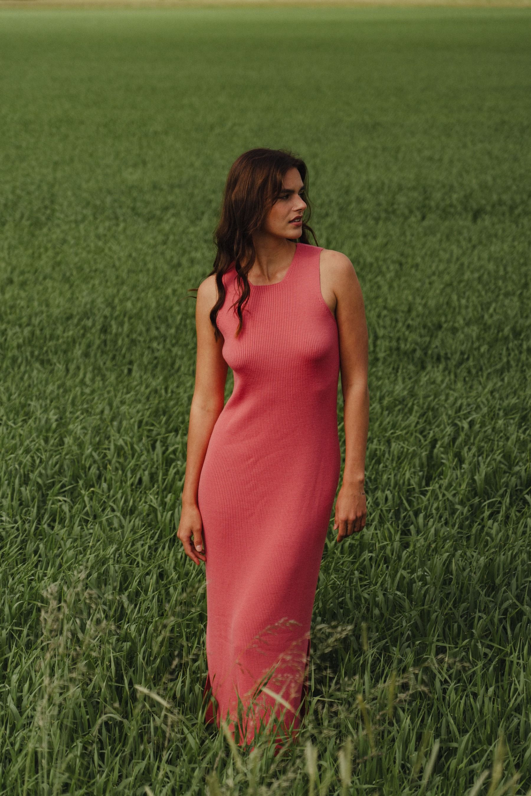 Woolish, robe en maille laine et Tencel