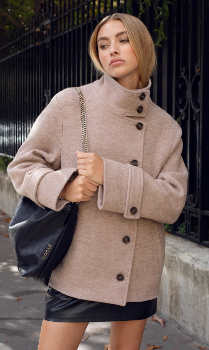 Rosae manteau court Le Racine