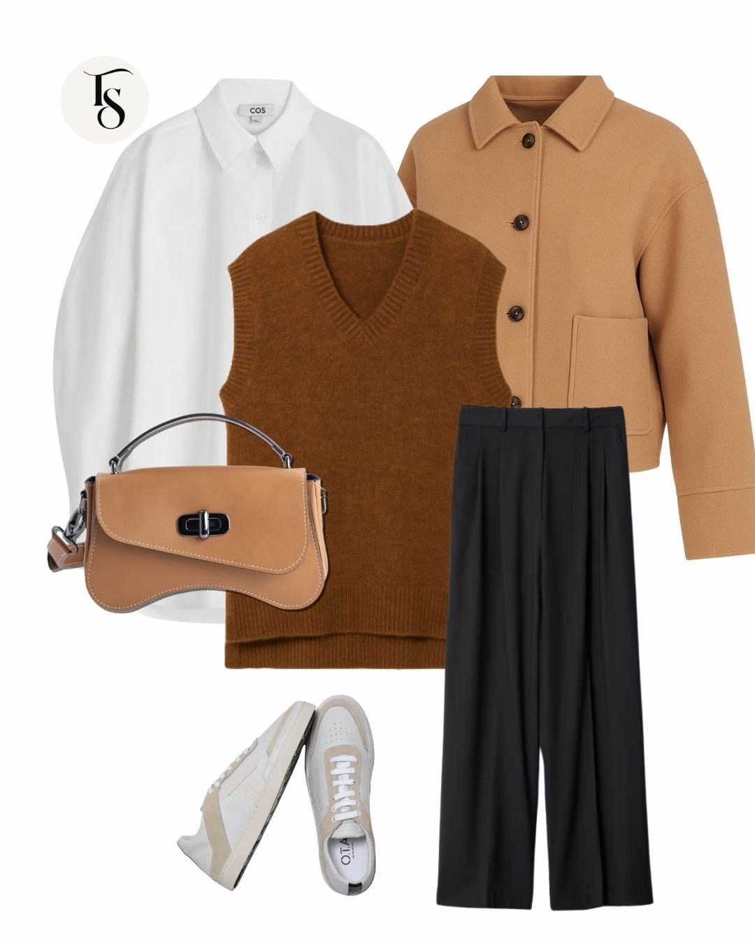 Tenue 3 à plat sur fond blanc
