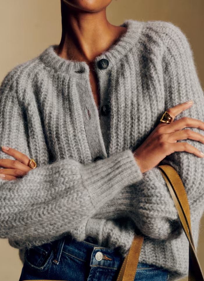 Gilet Emile gris chiné